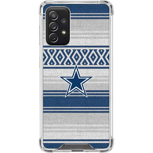 NFL Dallas Cowboys Trailblazer Galaxy A72 5G Clear Case